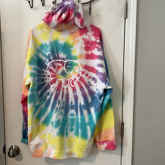 COPY - Ivory Ella Sweatshirt Hoodie Tie Dye - Picture 3 of 6